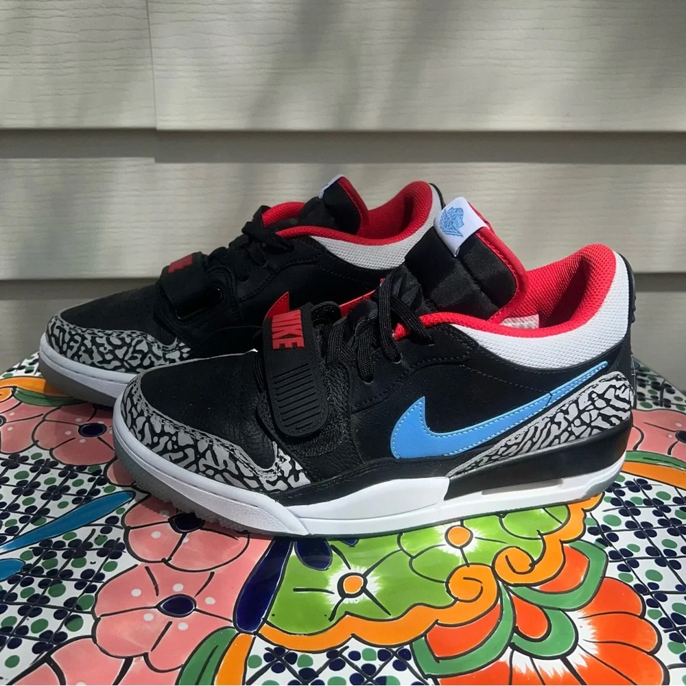 Jordan Legacy 312 Low Chicago Flag Size 7 Air Jordon - Picture 4 of 10